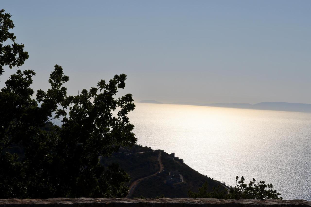 Sunset View Stone House, Areopoli Mani Villa ภายนอก รูปภาพ